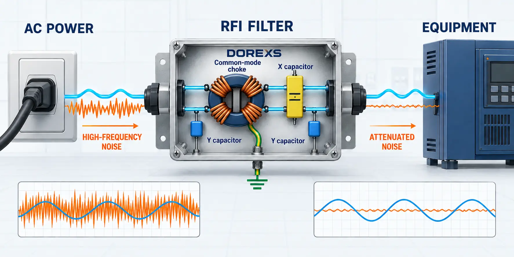 How Does an RFI Filter Work?